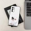 Kid Girl Dog Cute Cartoon Case For Samsung Galaxy A73,52,71,22,Note,31,8,9,53,32,72,41,J7,Soft Black Silicone Cover