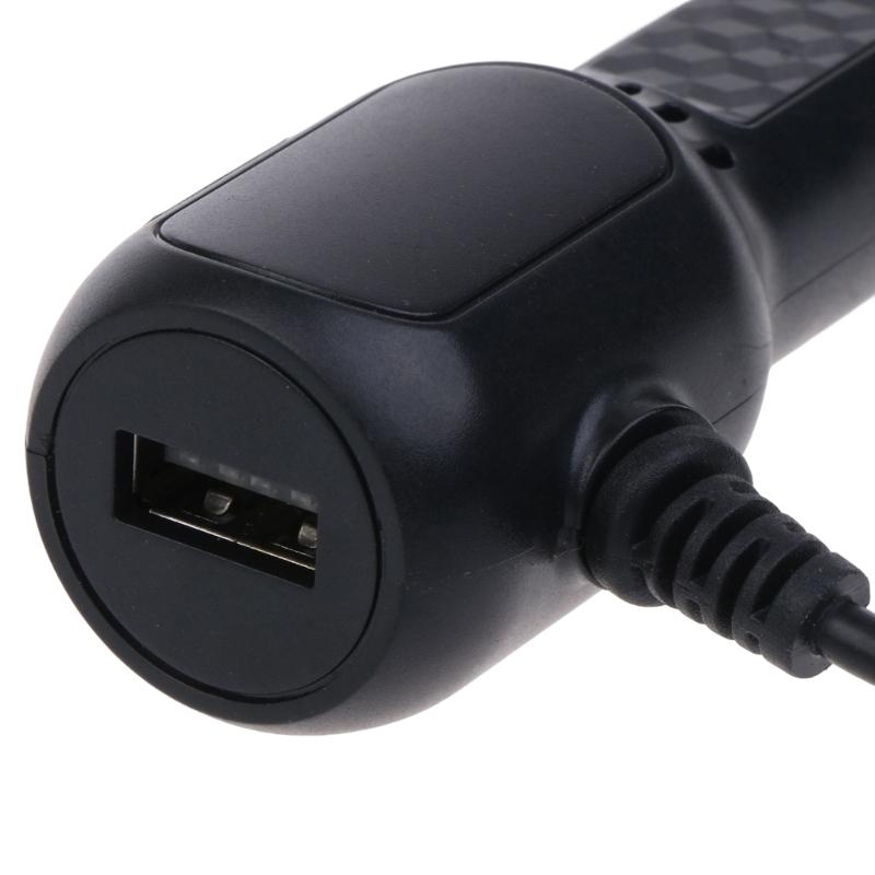 DVR Charging Cable Dash-Cam Auto Car Charger USB Cable USB 133 in Power Cord Supply 12-24V 5V2.4A-Fit for DVR Camera GPS