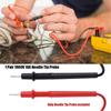 1 Pair Black and Red 1000V 10A Electrical Tool For Digital Multimeters Universal Wire Pen MultiMeter Test Leads Needle Tip Probe