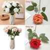 Silk Rose Bouquet For Wedding Photography Props Home Decor Party Styling