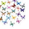 20/30/50/100 Pezzi Resina Colorata Cartone Animato Ghiaccio Farfalla Perline Piatte per Nail Art, Scrapbooking Gioielli Fai-da-te Decorazioni Artigianato
