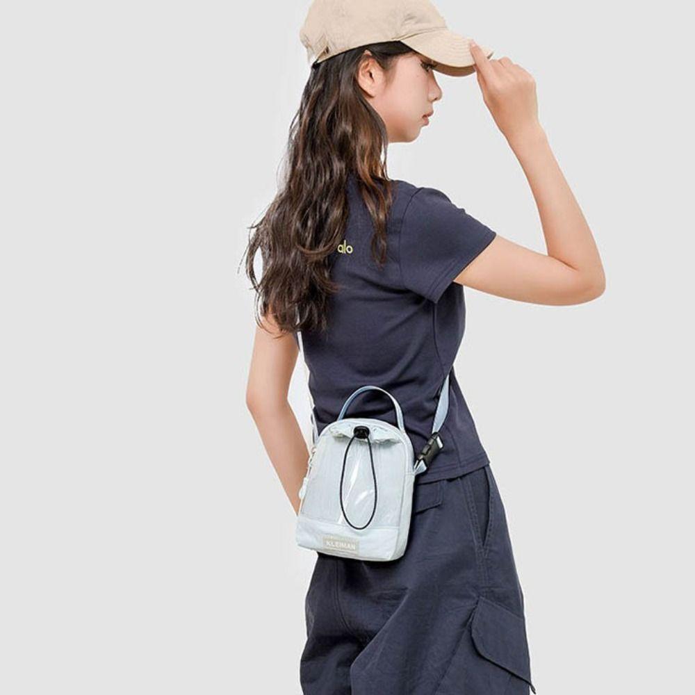 

Adjustable Women Crossbody Bag Lightweight Water Bottle Storage Bag Mobile Phone Bag Travel помаранчевий