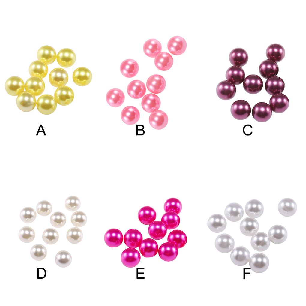 400 Pieces/Set Necklace Artificial Pearl Earrings Simulation Pearls Jewelry DIY Crafting Handicraft Accessories