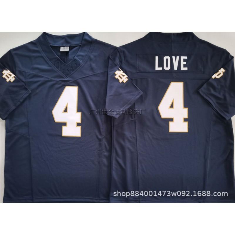 Mens Rugby Jersey Custom Embroidered Team Uniform Leonard Love 4 13 College Style Training Shirt Cotton Blend