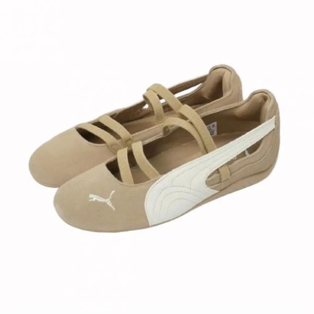 Puma W Speedcat Ballet Suede Tan Warm White 406758-01 235