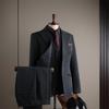 Men's High-End Slim-Fit Suit Set: Business Formal, Groomsman, Wedding Groom's Wear, Wrinkle-Resistant Jacket