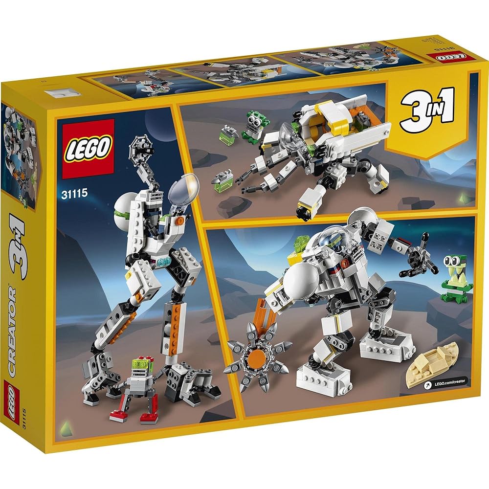LEGO Creator Space Exploration Robot 31115 Building Blocks Toy for Kids Age 7 and Up