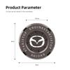 Car Keyless Start Cover Ignition Button Decorative Ring For Mazda 2 6 3 CX5 CX80 CX70 CX90 MX30 CX60 CX50 CX30 BT50 e-TPV CX3