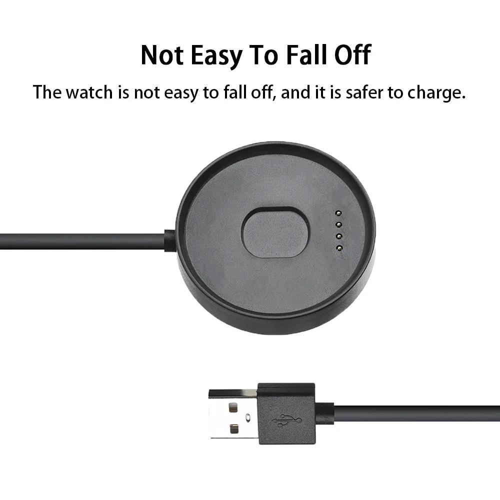 Ladekabel-Adapter für Ticwatch E2 / S2 Smartwatch USB Magnetische Adsorption Tragbare Stromversorgung Schnelllade-Dock