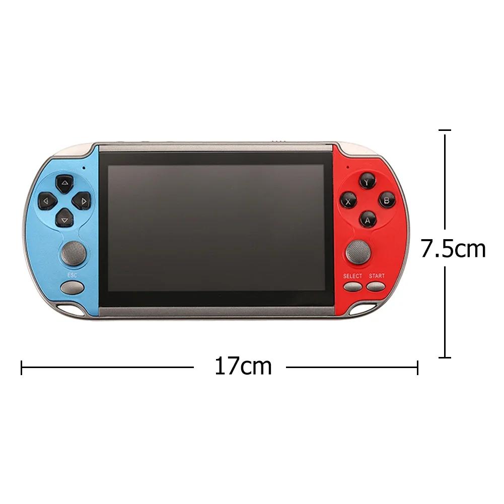 Retro Video Game Console Player 7inch TFT Screen Portable Handheld Video Game 20000+Games Pocket Games Console for Kids Child