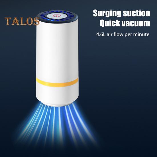 Versiegelungsmaschine Tragbare Hand-Vakuumversiegelungspumpe Ein-Klick-Bedienung Kompaktes Design Elektrischer Pumpen-Vakuumversiegeler