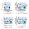 Clear Earphone Cases Cover Case For Airpods 3 Pro2 1 4 Pro 2 Pro3 Line Art Flower