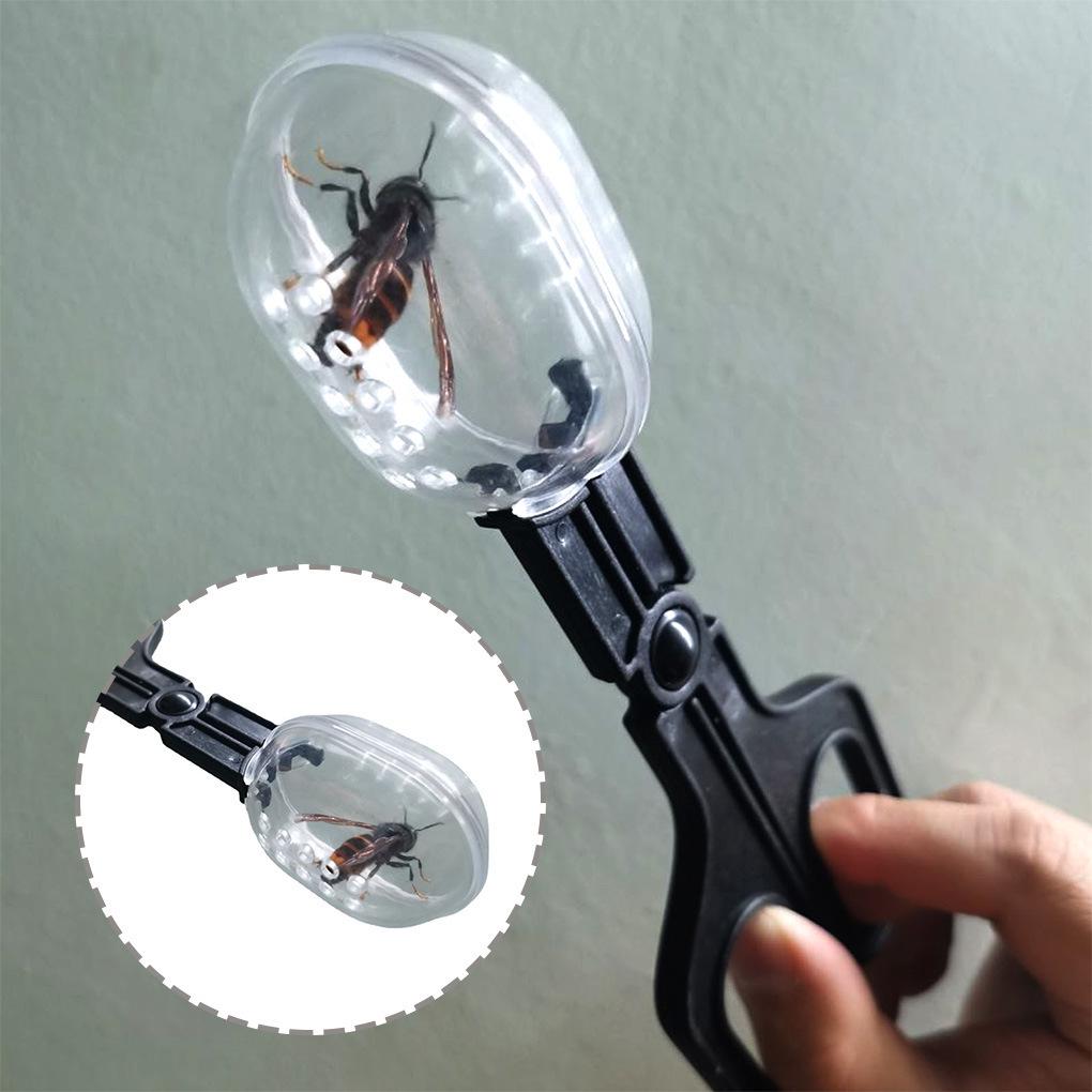 Portable Scissor-Type Transparent Queen Bee Catcher