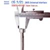 304 Stainless Steel Braided Inlet Hose for Hot/Cold Water Heaters & Faucets – High-Pressure Extension Pipe