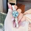 OLEVS Waterproof Quartz Popular Perfect Gift for Stylish Business Watch with Date Slim Silver Stainless Steel Turquoise Blue Dial Women's Watch, Blue,