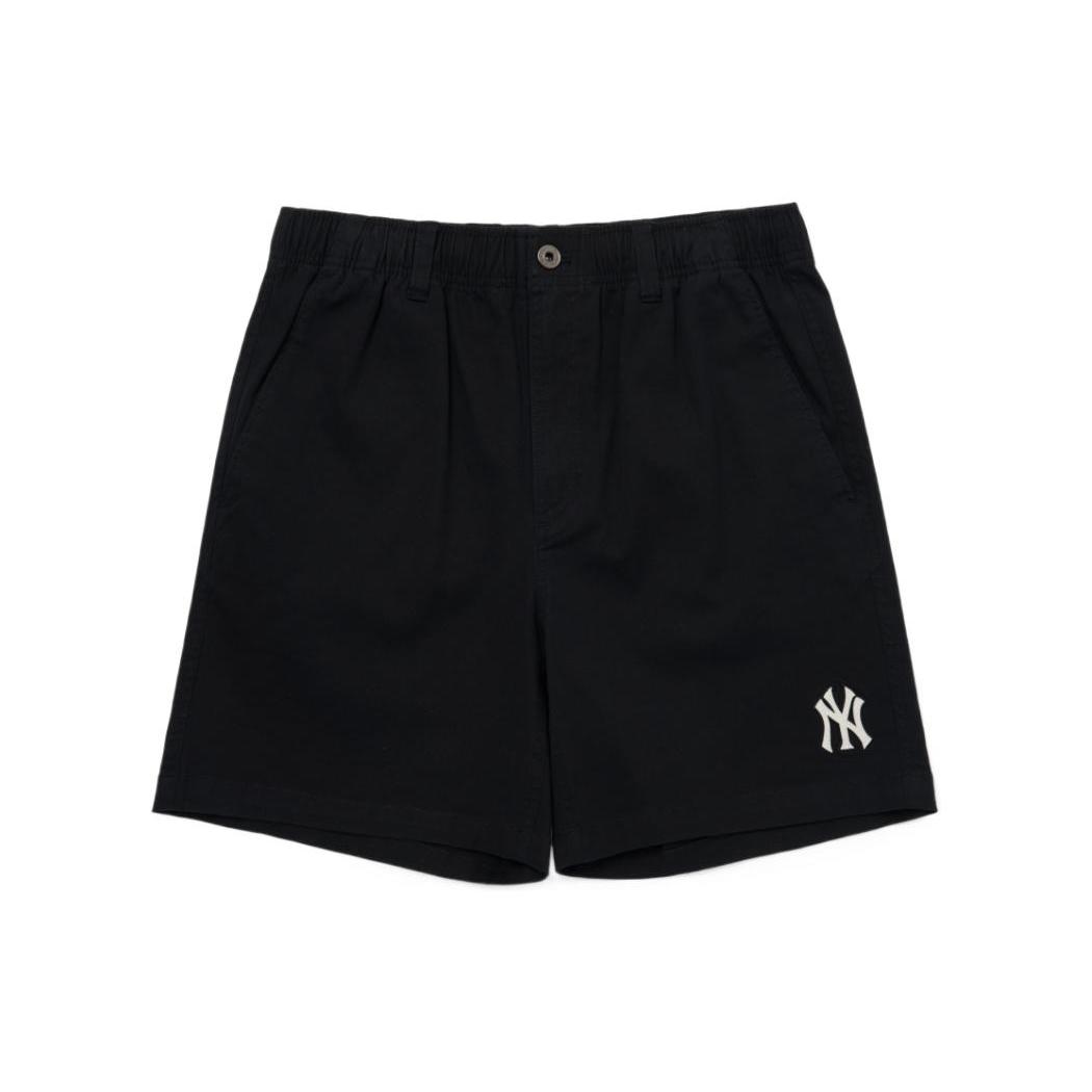 MLB Casual Shorts Unisex Black Moderate 3ASMB0123-50BKS XS