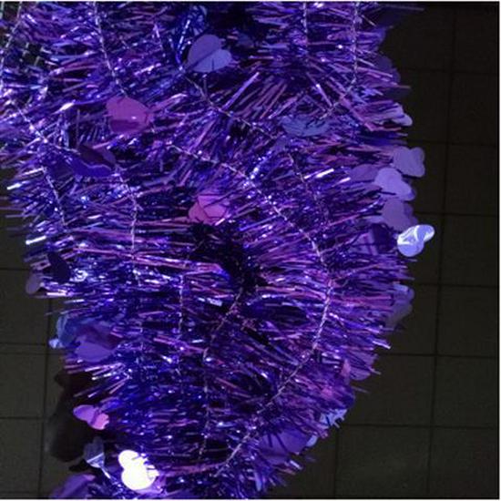 Festive Tinsel Garland for Weddings, Parties & Events: Ideal for Birthdays, Christmas, & Special Occasions