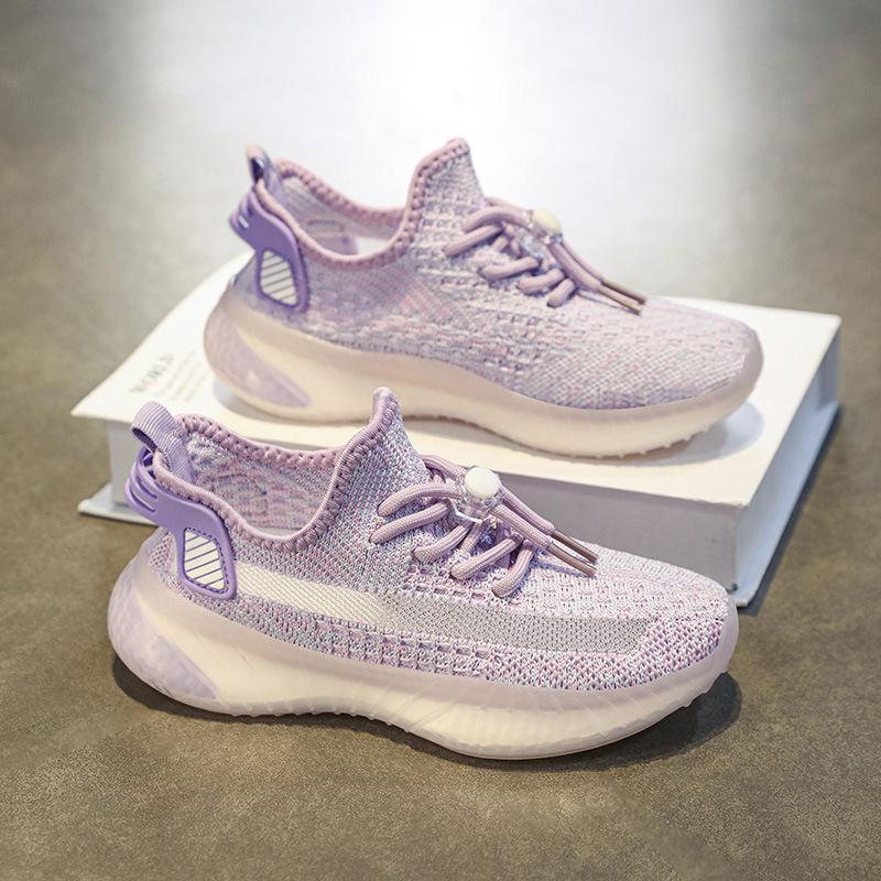 

2024 зимняя сетчатая новая нескользящая обувь из кокоса для мальчиков удобная дышащая тонкая универсальная обувь модный тренд спорт 39