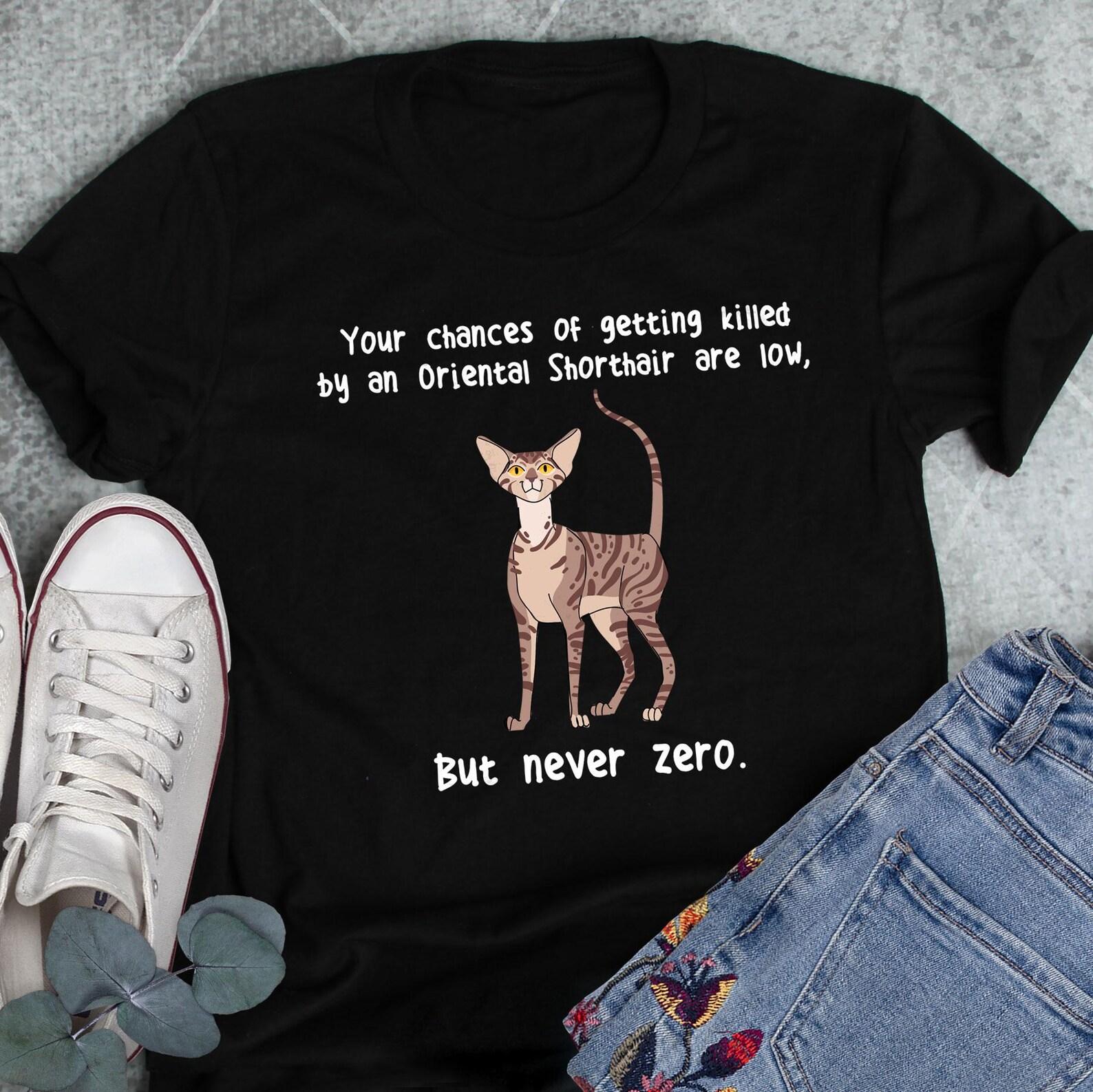 Oriental Shorthair Cat Shirt, , , Funny Cinnamon Tabby Oriental Shorthair Gift, Cute Pet T-shirt Cat Lover Tshirt Brown Cat, Mom Dad 110