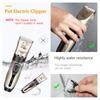 Decdeal Pets Dog Cat Electric Clipper Dog Grooming Kit Dog Trimmer for Small Dogs Cats