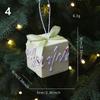 Green Christmas Hanging Decoration Cartoon Cane House Gift Candy Cake Ice Cream Hanging Pendants Photo Props Foam