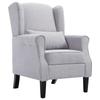 Light Fabric Armchair