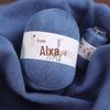 Hand-Knitted Medium-Thick Pure Cashmere Yarn Ball for DIY Projects - Perfect for Scarves and Gifts