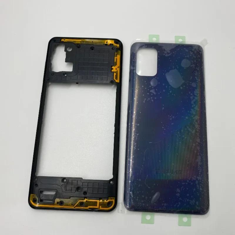 Full Housing Middle Frame Battery Back Cover Rear  with dhesive Replace for Samsung Galaxy 31 315F 315G 315N 315