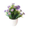 Spring Grass Chrysanthemum Artificial Flower Potted Set Home Simulation Green Plant Decoration Ornaments