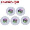 1PCS LED Bottles Coaster Lamps 6cm Luminous Cup Stickers Lights for Bar KTV Wedding Party Cocktail Drink Cups Vase Decoration