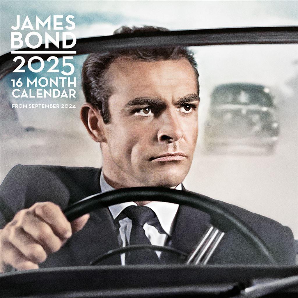 James bond 2025 Square Calendar