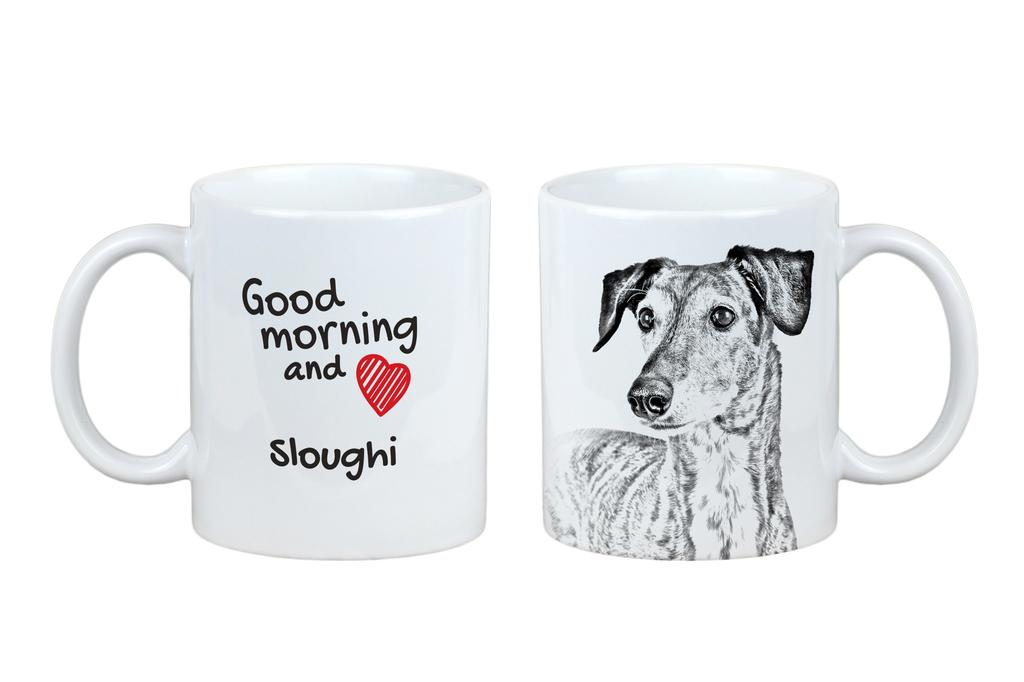 Saluki, Persian Greyhound, Arabian hound - cup with a dog, personalized cup with a print, a classic gift for everyone from the Art-Dog brand