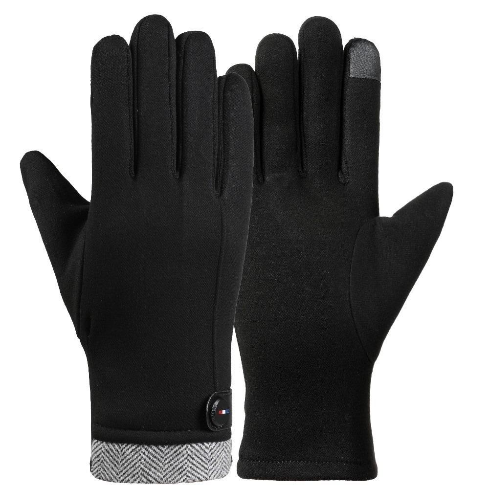 Touchable Screen Winter Gloves Dralon Driving Mittens  Autumn and Winter