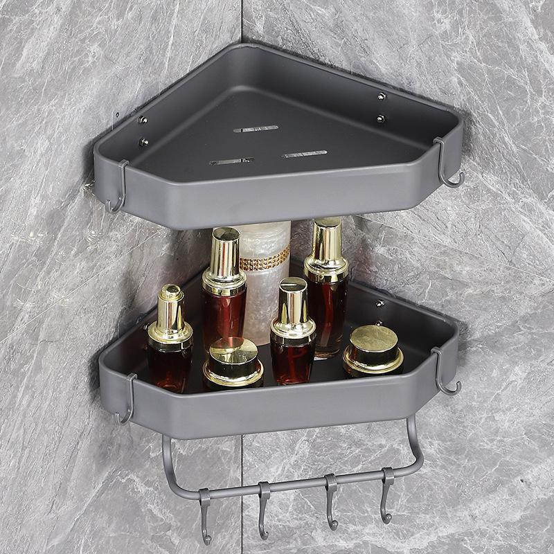 

Стеллаж для хранения в ванной комнате без пробивки Стеллаж для ванной комнаты Туалет для умывальника Настенный стеллаж для хранения Треугольник для хранения