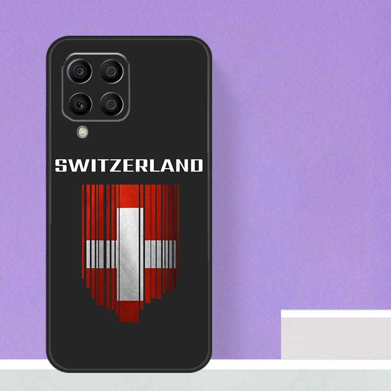 Switzerland Swiss Flag Case For Samsung Galaxy M16 M11 M21 M31 M20 M23 M54 M14 M34 M13 M52 M32 M12 M36 M56 M15 M55