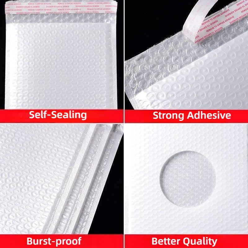 Waterproof Bubble Envelopes Bag Pearl Film Thickened Shipping Bags Self-Sealing Foam Envelope Courier Bags for Express Packaging