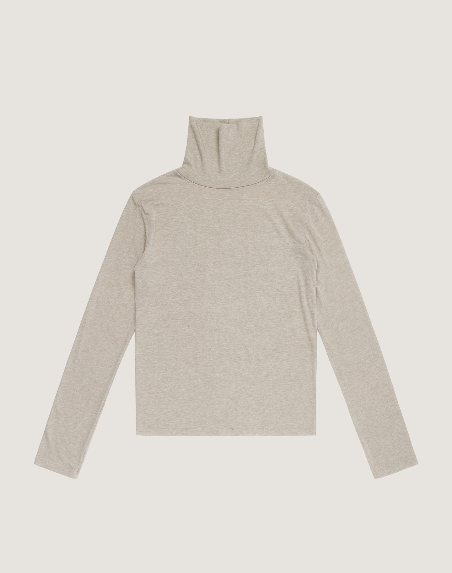 Henit Wool Turtleneck (Grey)