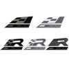 Accesorios para Coche Metal Bandera de Carreras Emblema Rejilla Frontal Capó Pegatina Insignia R 300 Maletero Trasero Carrocería Para Seat IBIZA Leon Cupra Ateca