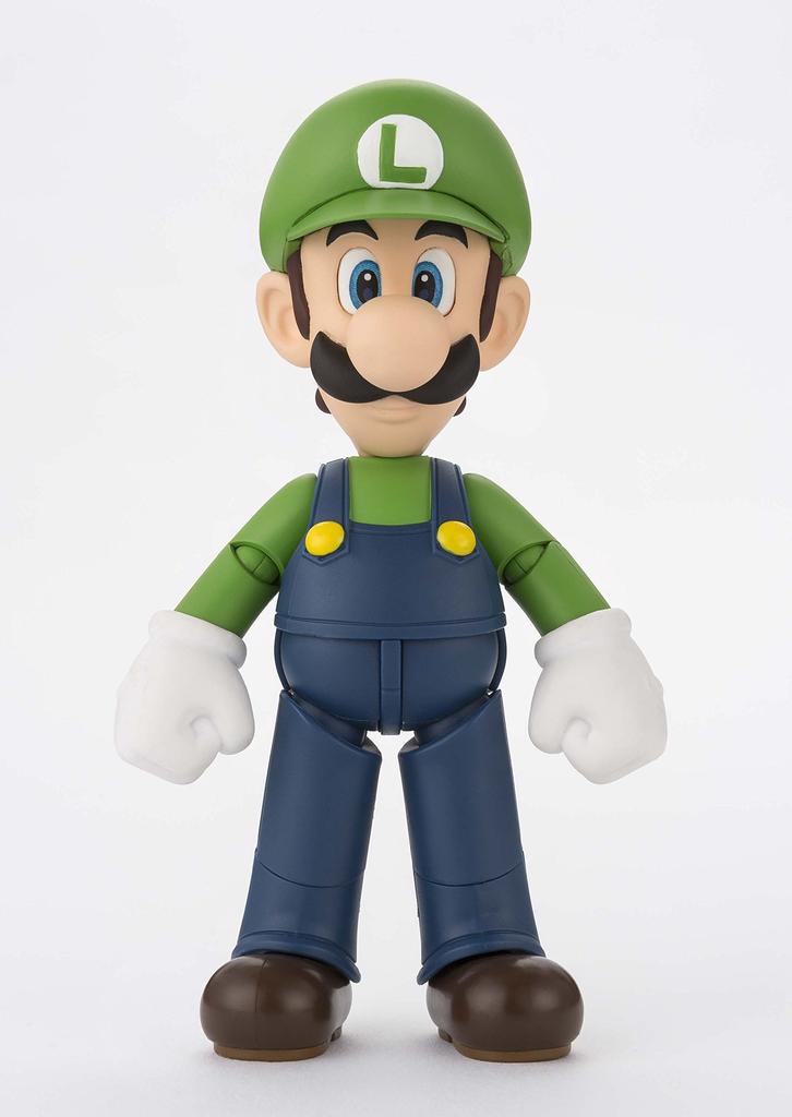 TAMASHII NATIONS Super Mario approximately ABS painted action figure S.H.Figuarts & Luigi, 110mm, & PVC,