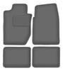 Veloursgraphit-Autofußmatten für: Dodge Durango I SUV (1997-2003)