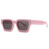 Luxury Brand Designer Square Sunglasses Women For Men Trend Sun Glasses Fashion Vintage Punk Small Eyeglasses Frame Shades UV400