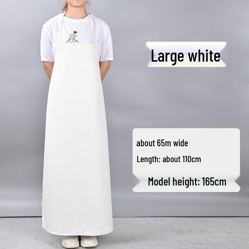 Waterproof PU Leather Kitchen Apron