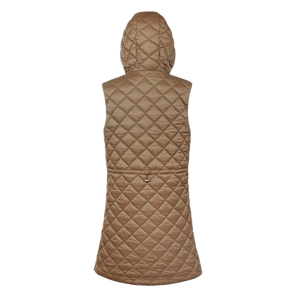 Museum Womens/Ladies Hooded Reversible Gilet