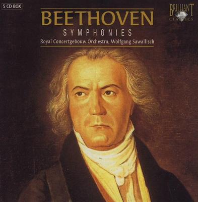 CD LUDWIG VAN BEETHOVEN, CONCERTGEBOUW - Symphonies 92766 Brilliant Class Japan Classical Used