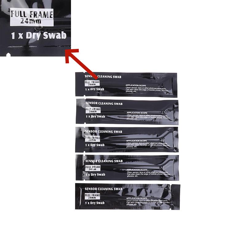 5/10Pcs Cleaner Swab 12/16/24Mm Ccd Sensor For Camera Full-Frame Aps-C Sensors Camera Cleaning Swabs Kit Lens Cleaning Brush