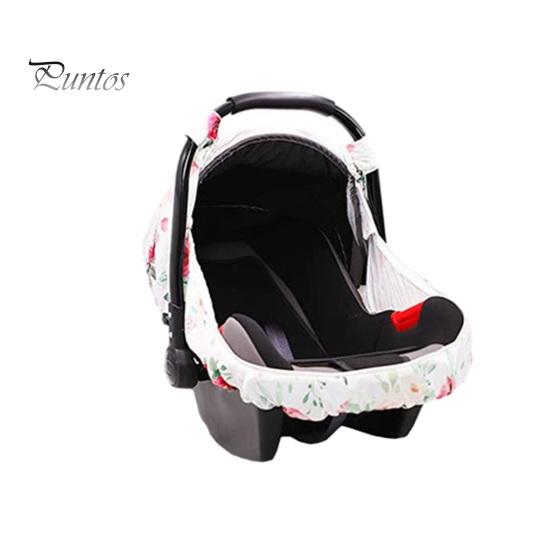 Infant Basket Cover Keep Warm Safe 360 Degree Windproof Protection Baby Basket Cover for Strollers Carriers