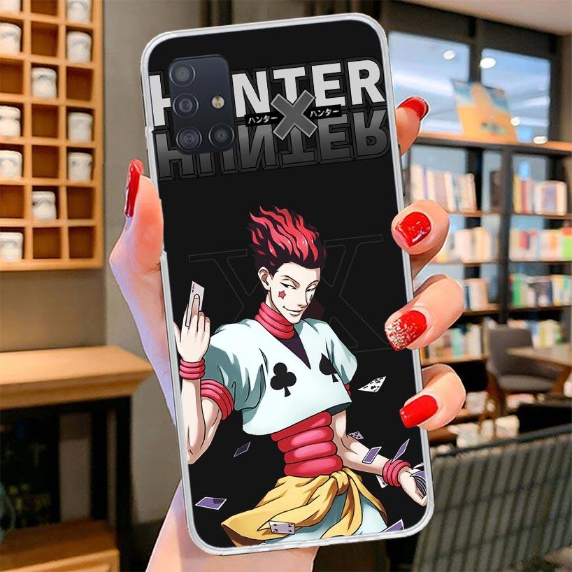 Hunter X Hisoka Cover Phone Case For Samsung Galaxy A12 A22 A32 A52 A72 A02S Phone Case Note 20 Ultra 10 S10 Plus A51 A71 A50S A
