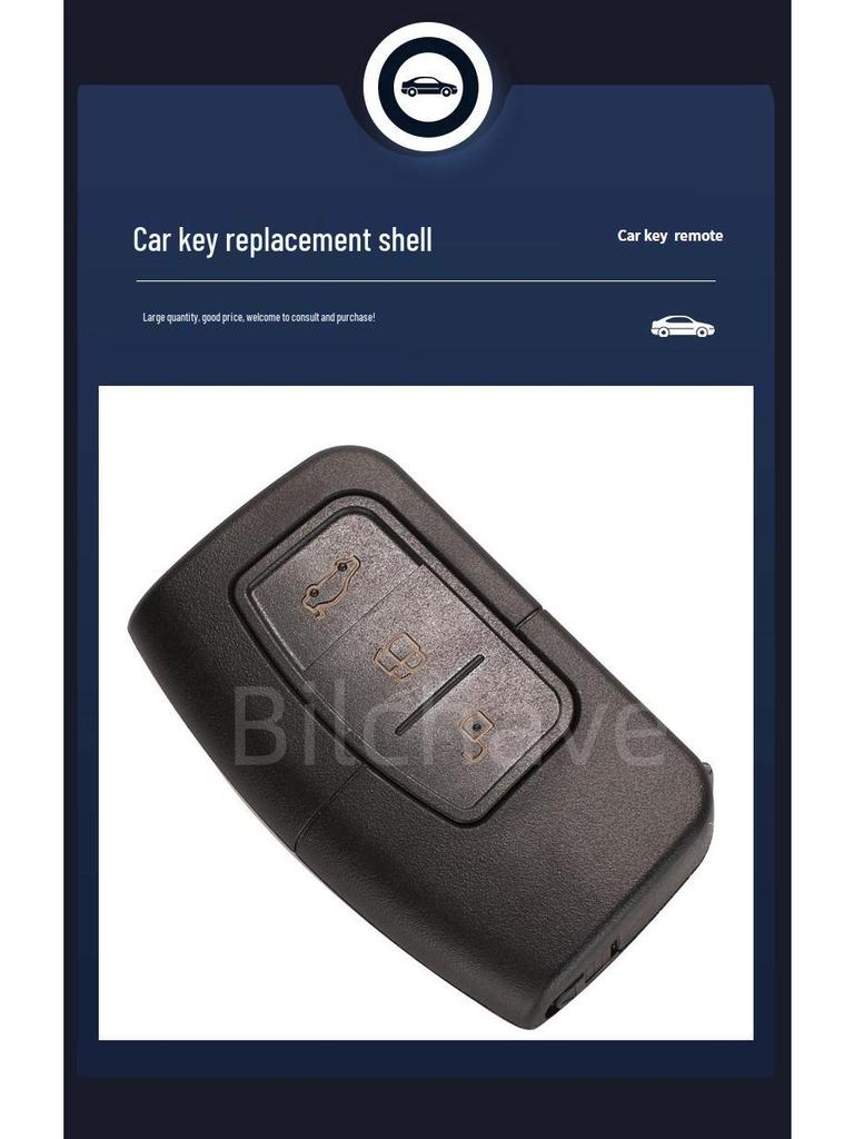 Ford Focus/Mondeo 3-Button Smart Key Shell HU101 Blank