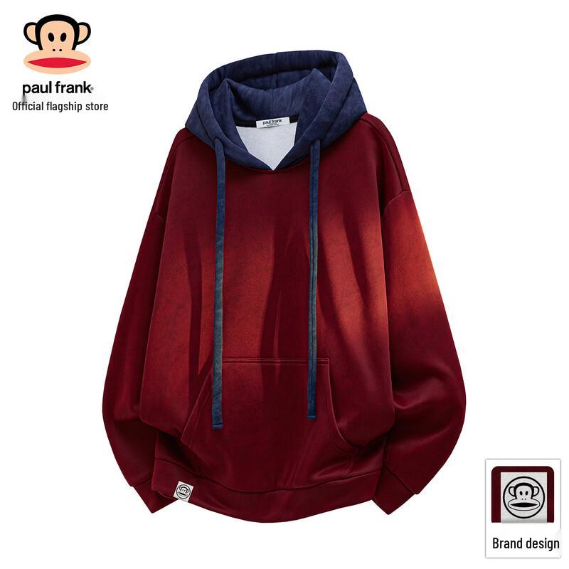 Paul Frank Men s Color-block Hooded Sweatshirt XL