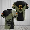 GERMANY Men's T Shirts German National Emblem Printed Summer O-neck Pullover Casual Short Sleeve Tees Oversized T-Shirt For Men
